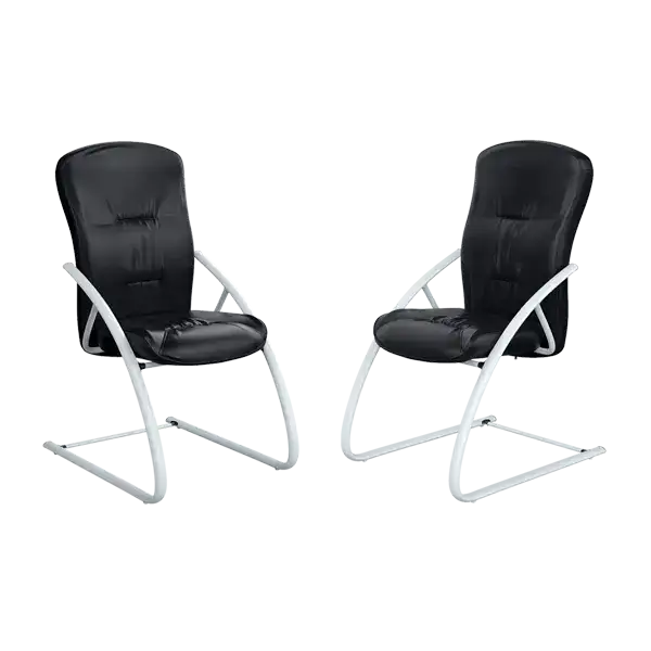 Halo Chair Leather Executive Chair Black Godrej Interio