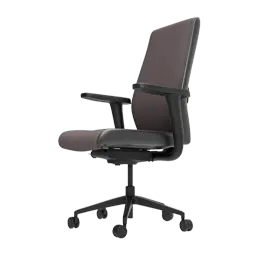 Versa Neo Chair High Back Leatherette Workspace Chair Black