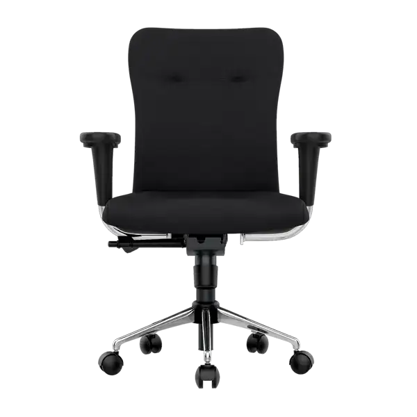 Kareena NXT High Back Conference Fabric Leatherette Workspace Chair Multiple Colours Godrej Interio