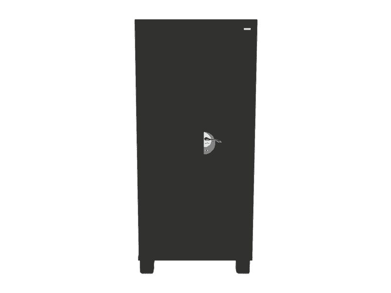 Buy Storwel M2 2 Door Steel Almirah in Graphite Grey | Godrej Interio