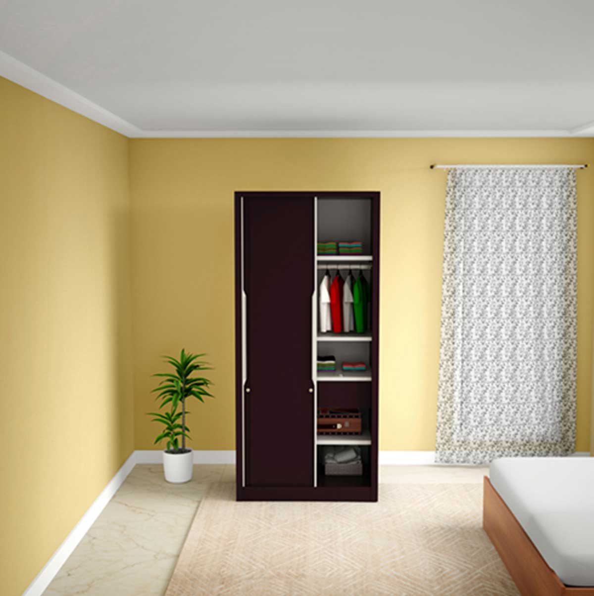 Godrej interio 2 door wardrobe deals