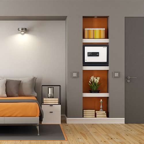 Digital locker for shop home