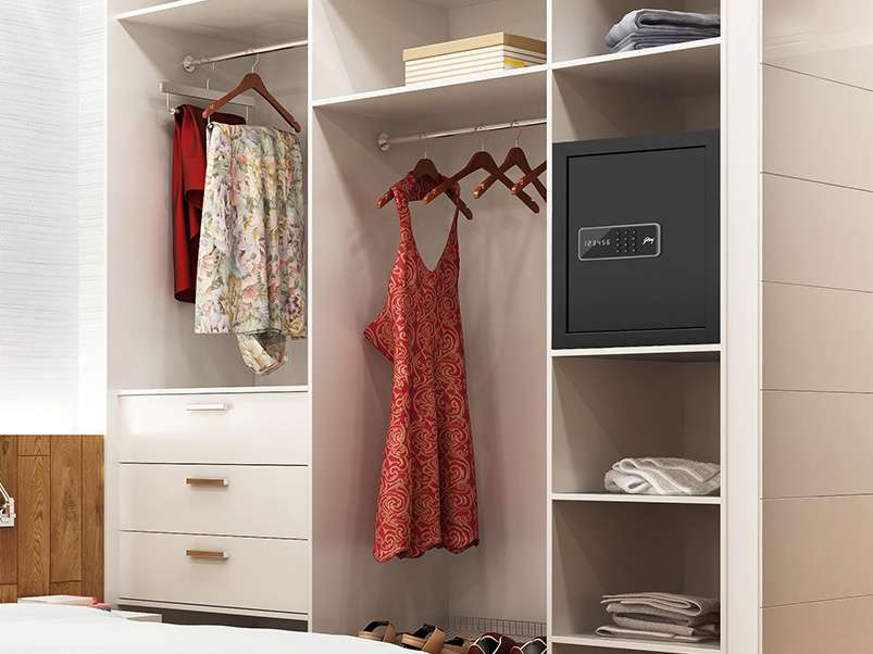 Buy NX Pro 40 Litres Digital Home Locker Godrej Interio