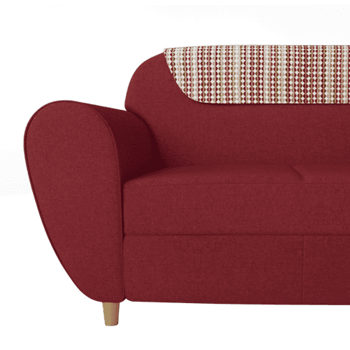 Red Tartan Sofas Baci Living Room