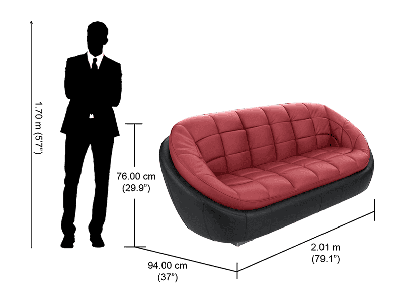 Buy Opulent 1 Seater Sofa Godrej Interio