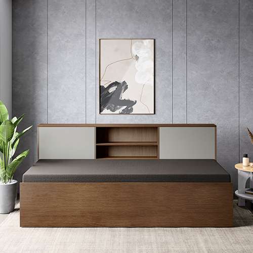 Twogether Diwan Bed With Mattress