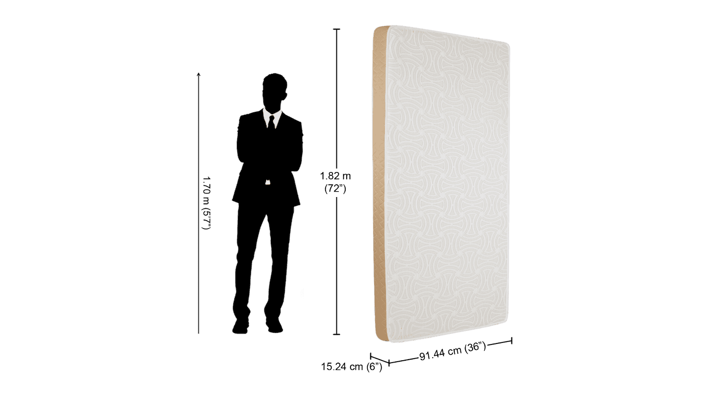 72 x 36 memory foam folding mattress