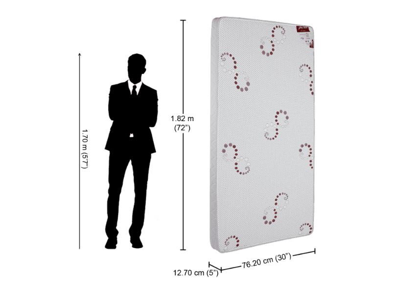 Godrej ortho plus clearance mattress 5 inch