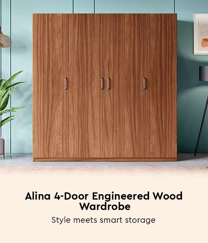 Godrej interio wooden almirah discount