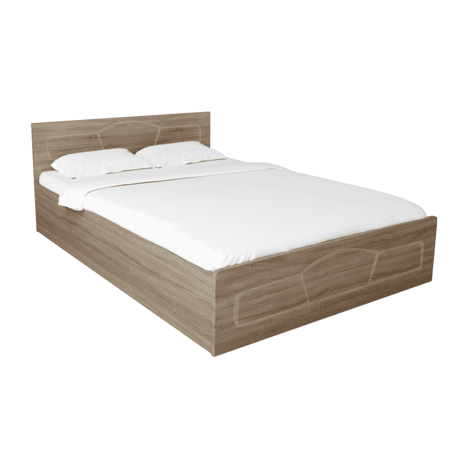 Godrej Teak Wood Bed