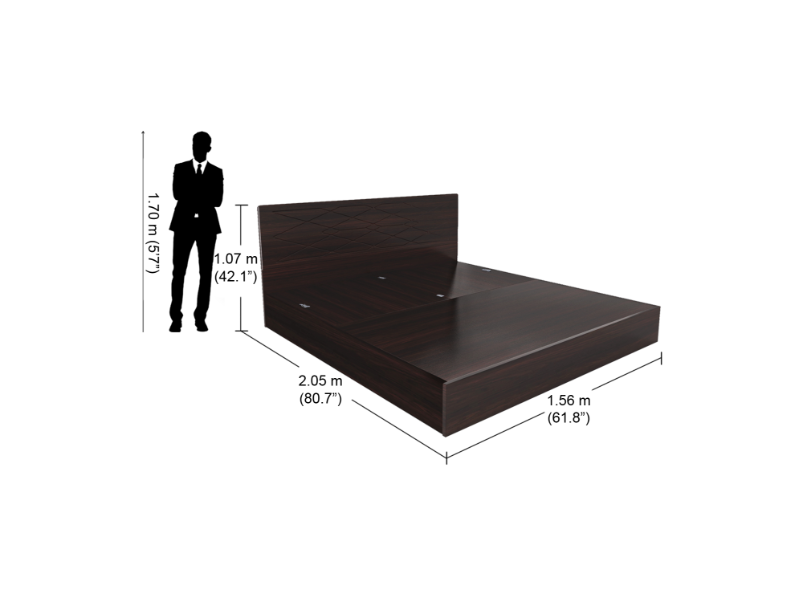 Maze Queen Size Bed With Storage, Bed In A Box Queen Size