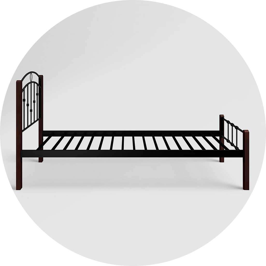 Buy Opal Pro Single Size Bed Godrej Interio