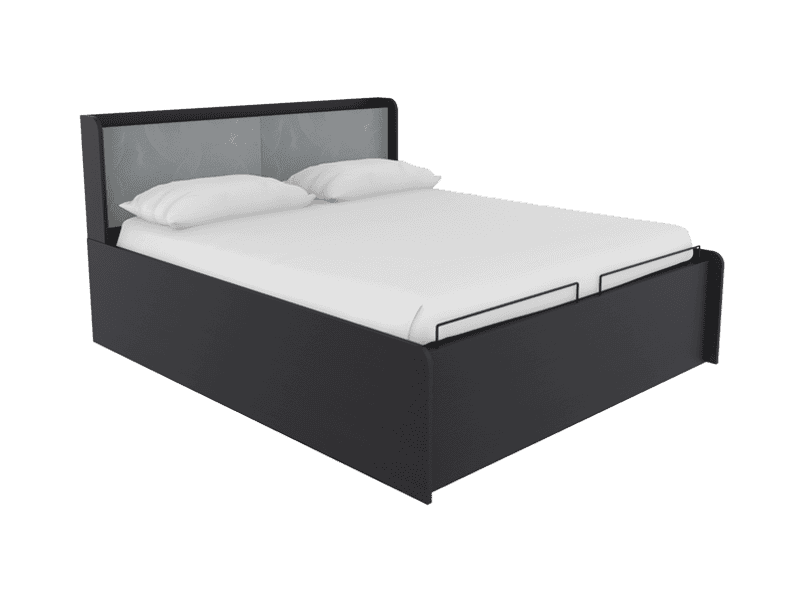 Buy New Florida King Size Bed (Without Storage) in Linewood & MatLeaf