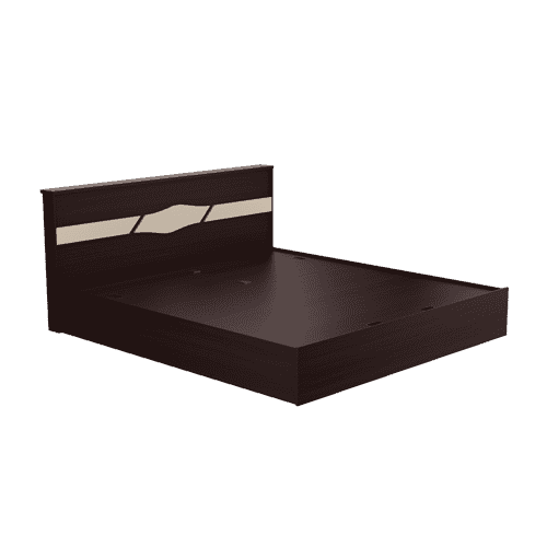 Rej Arcadia King Size Bed Half Hydraulic Storage In Cola Rain 8 Percent Interio Rej Arcadia King Size Bed Half, King Size Coffin Bed Frame
