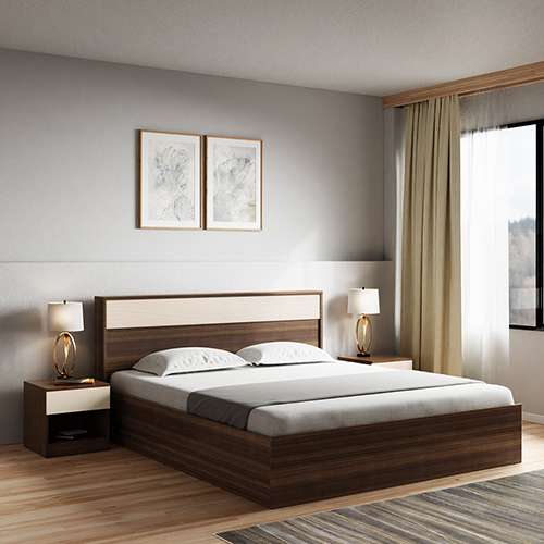 Buy Godrej Casablanca King Size Bed Half Hydraulic Storage in