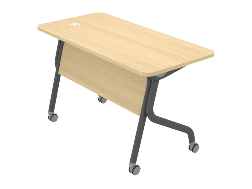 Buy Godrej Interio Fold work from home Mobile Table in Brown colour