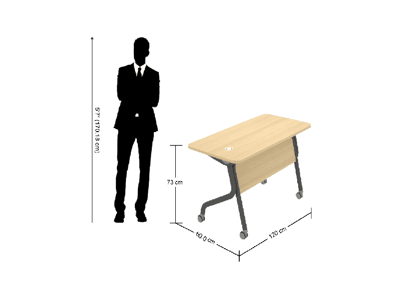 Godrej interio clearance foldable study table