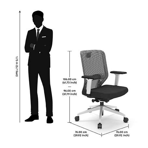 Greta mid back mesh chair clearance
