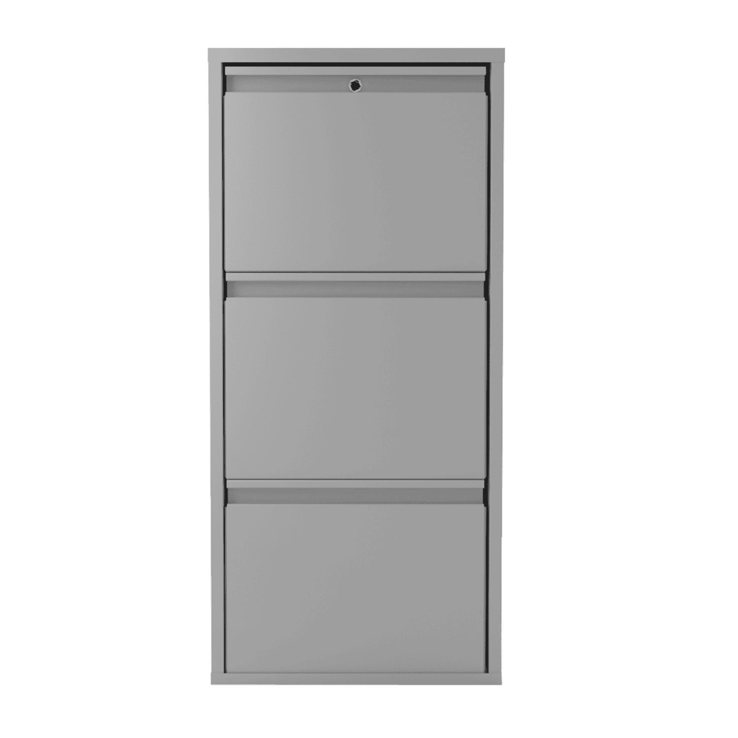 Buy Step In Shoe Cabinet In Grey Godrej Interio