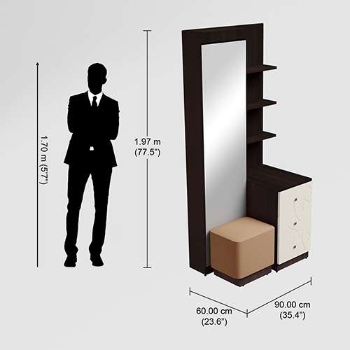 Godrej steel dressing table best sale