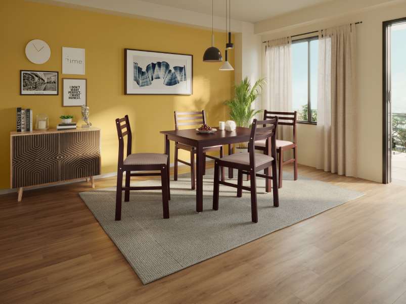 Godrej interio dining top table set price