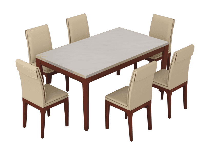 Terrene 6 Seater Dining Table on {keyword}