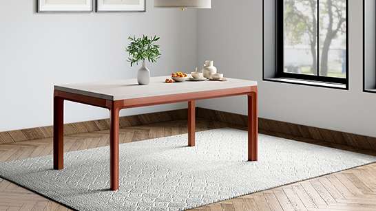 Godrej interio on sale glass table