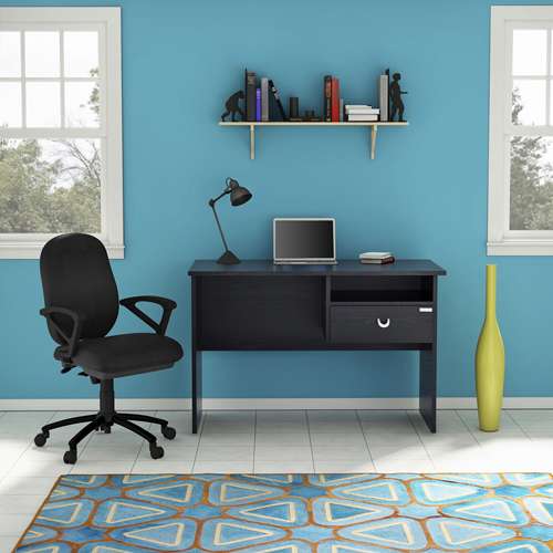 Buy Uno Study Table in Granite Black upto 70% Discount