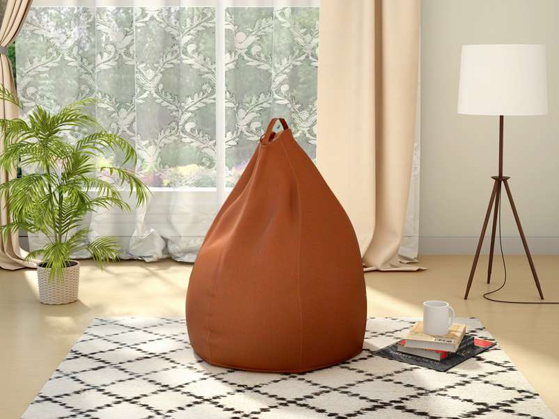 Brown Bean Bag - Buy Brown Bean Bag In Bangalore Online