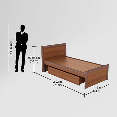 Godrej single cot price store