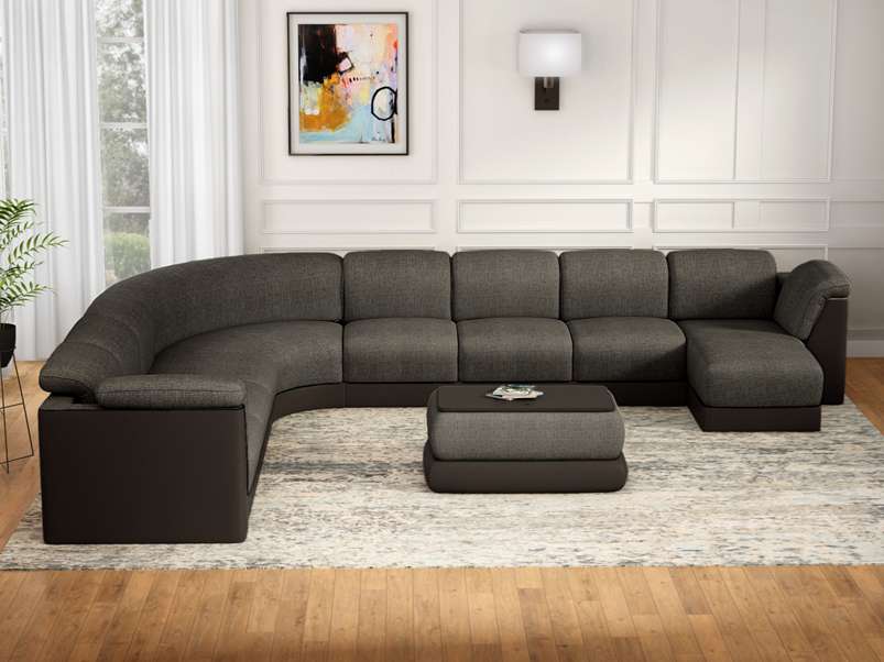Buy Broadway V2 2 Seater Fabric Sofa In Ada Woodland Godrej Interio