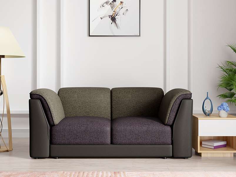 Buy Broadway V2 2 Seater Fabric Sofa in Amethyst upto 65 Discount