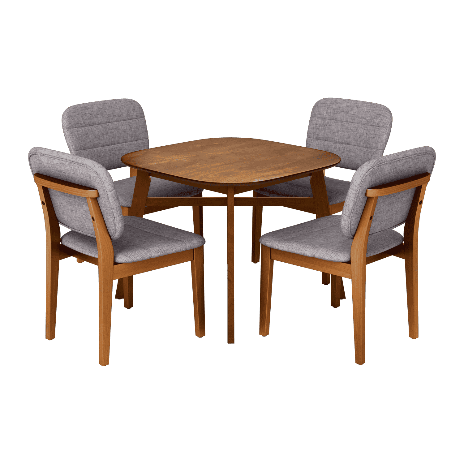 grey 4 seater dining table