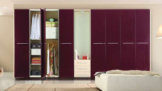 Wardrobe store godrej wooden