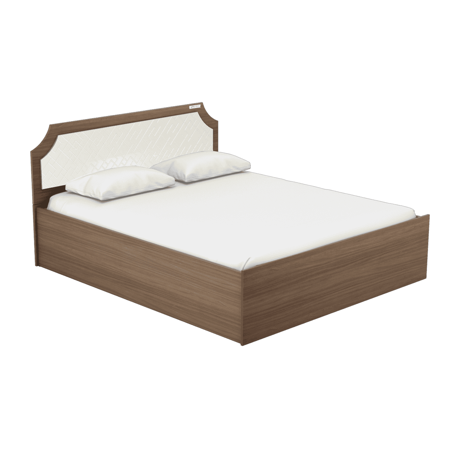 Buy Morf N Chant King Bed With Storage In Brown Godrej Interio