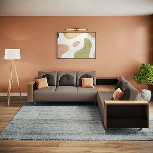 Buy L Shaped Sofas Online for a Spacious Modern Look Godrej Interio
