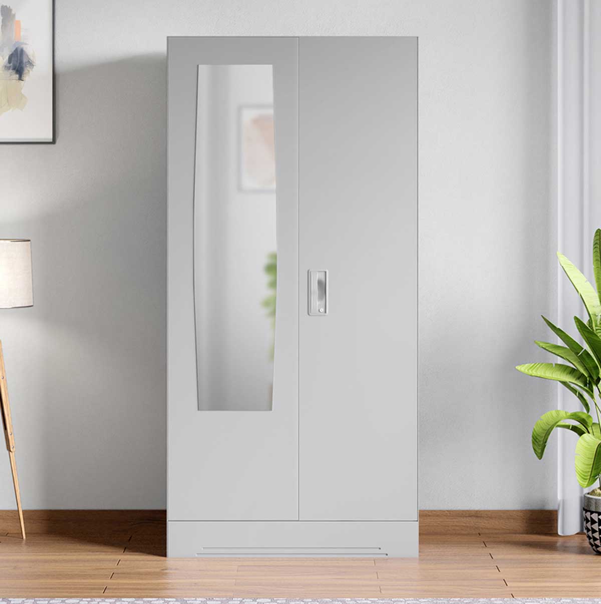 Buy Slimline 2 Door M1 Steel Almirah Godrej Interio