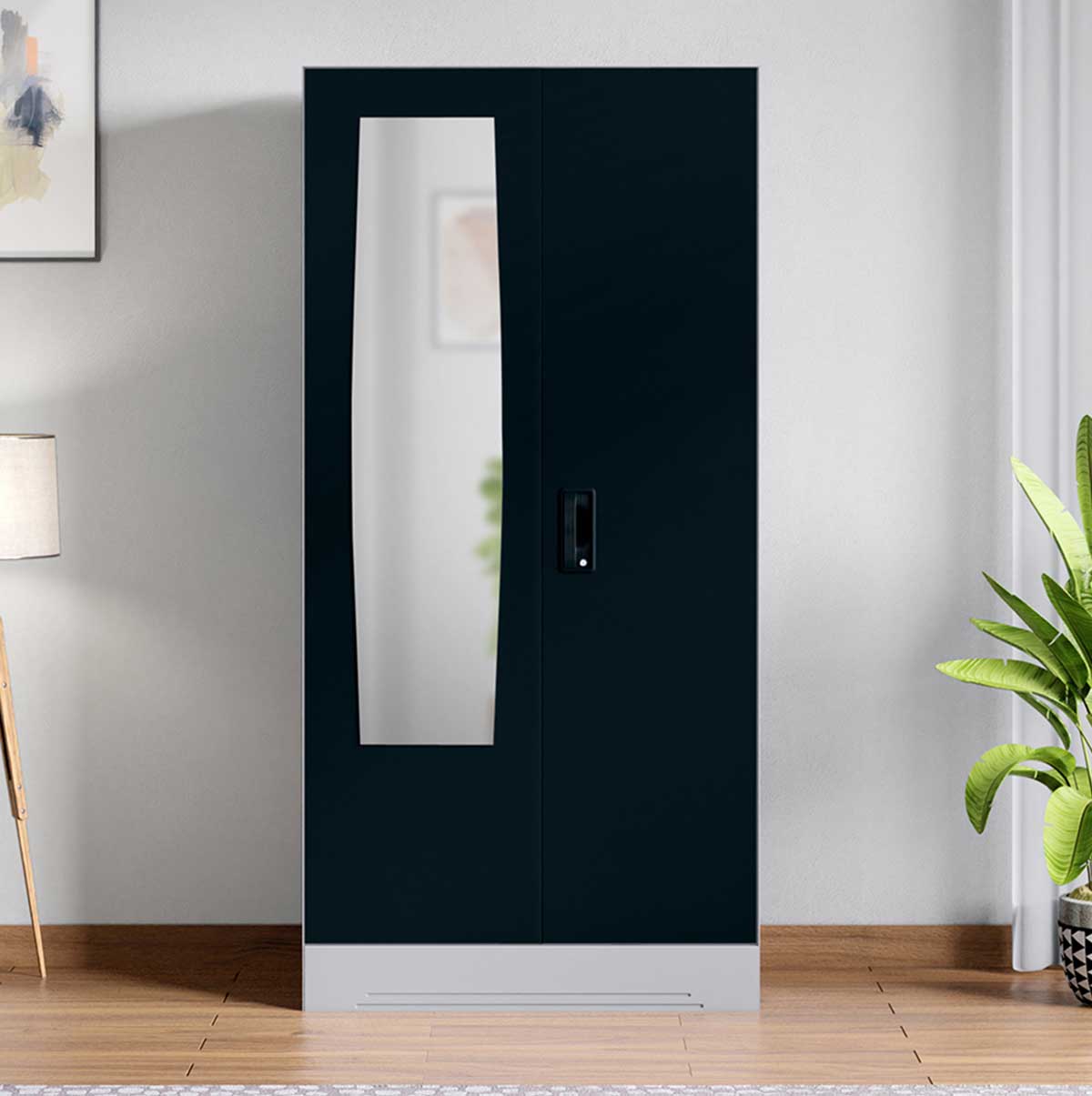 Godrej almirah with shop locker