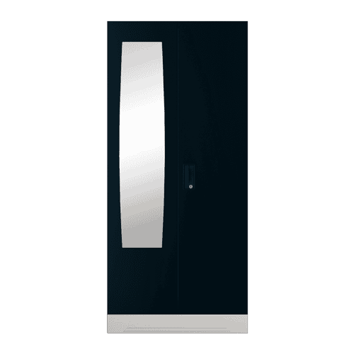 Buy Slimline 2 Door Steel Almirah Locker In Brown Godrej Interio