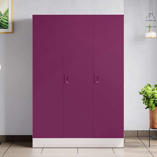 Buy Slimline 3 Door Steel Almirah Godrej Interio
