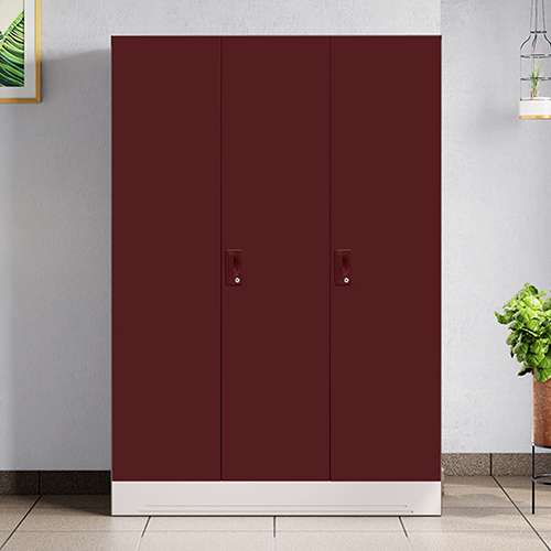 Godrej interio 3 door steel almirah price discount