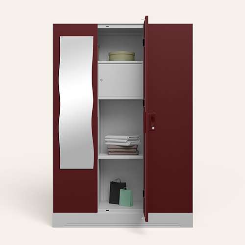 Buy Slimline 3 Door M4 Steel Almirah Godrej Interio