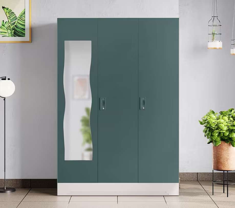 Buy Slimline 3 Door M4 Steel Almirah Godrej Interio