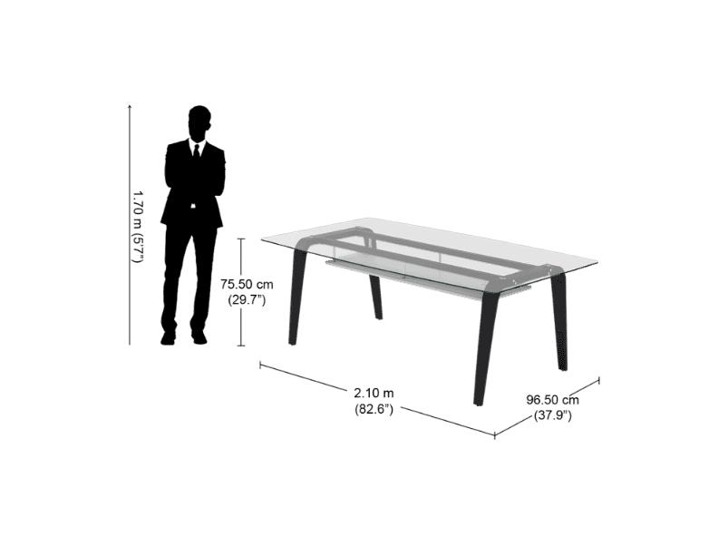 Crescent 8 Seater Dining Table Set In Dark Chocolate Rej Interio Crescent 8 Seater Dining Table Set, Round Table For 8 Chairs Size
