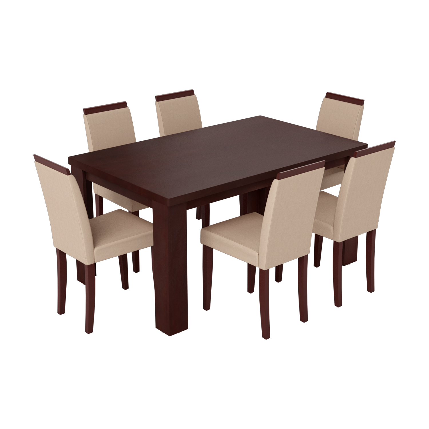 Jack 6 Seater Dining Table Set In, How Big Is A 6 Seater Table