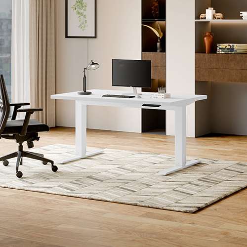 Workout Power Operated Height Adjustable Study Table with 4 Memory Presets