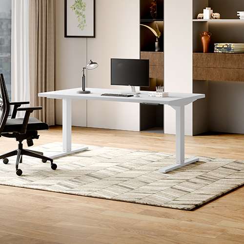 Workout Power Operated Height Adjustable Study Table with 4 Memory Presets