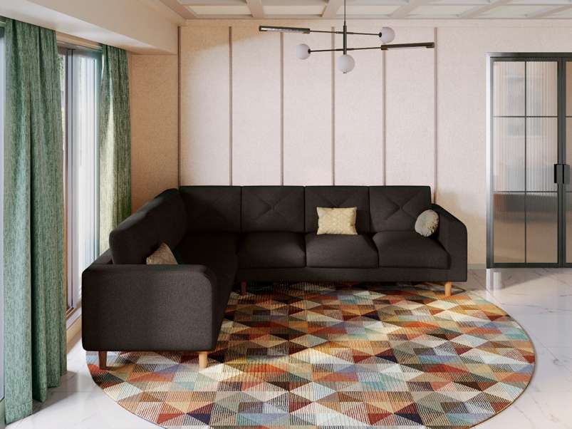 Godrej interio 5 seater sofa discount
